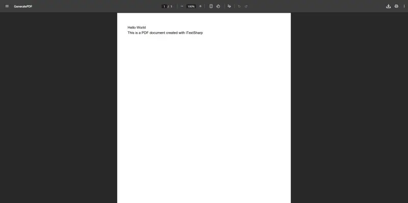 Generate PDF in ASP.NET MVC: iTextSharp vs. IronPDF Guide